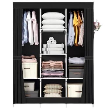 Imagem de Organizadores de Roupa Dobrável 2 Portas Armário Para Organi - MetaPar