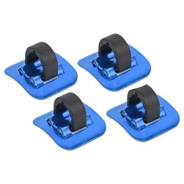 Imagem de Grcfumo 1 pc c fivela, bicicleta de bicicleta, latacc 4 pcs Bike Bike Cable Tubo Guia do shifter Adaptador de bicicleta Frame C fivela (Blue)