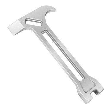 Imagem de Ferramenta de emergência 4 em 1 – chave de desligamento a gás e água, barra de pressão sem faíscas, ferramenta de sobrevivência a terremotos – projetada por bombeiros, liga durável para socorristas e