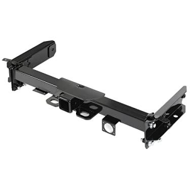 Imagem de Kojem Recetor de engate de reboque de 5 cm compatível com substituição de engate de reboque Subaru Ascent 2019-2024 para L101SXC004 sem revestimento de pó de montagem esférica