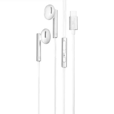 Imagem de Fone de Ouvido Intra-Auricular com Microfone 1,2m - Maketech, Branco