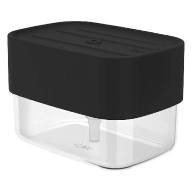 Imagem de Ou Dispenser Para Detergente Porta Esponja 550ml Preto Linha Trium