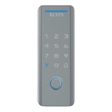 Imagem de Fechadura Digital Elsys Prata Esf-Ds4100V Senha E Tag Tecno