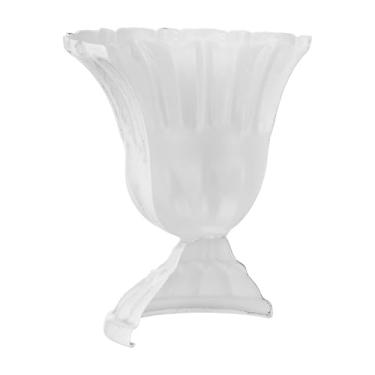 Imagem de Amosfun Decoração de parede de vaso de meia urna, adereços retrô rústico para pintura a óleo, montagem de projeto faça você mesmo, com cola quente, 11 x 11 x 5 cm