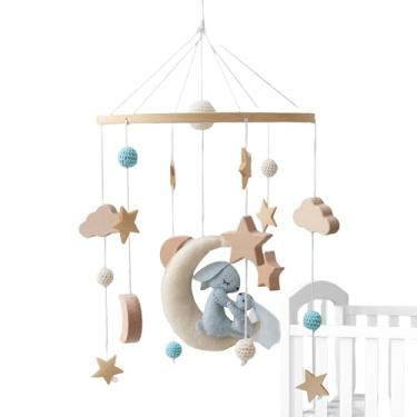 Imagem de Móbile de Berço para Bebé - Brinquedo Acálmico para Cama de Criança,Brinquedo Educativo de Desenvolvimento Sensorial para Crianças Carrinho de Bebê Parque Quarto de Berçário Cuidador Pais