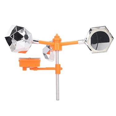 Imagem de Xixian Dissuasão Piscando de Pássaros Solares, Repelir de Pássaro Solar Solar Branco 360 ° Girando Com Bateria Recarregável para Fazenda, Pomar, Campo