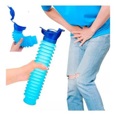 Imagem de Mictorio Portátil Viagem Unissex Urgencia Carro Reutilizável, Verde, S