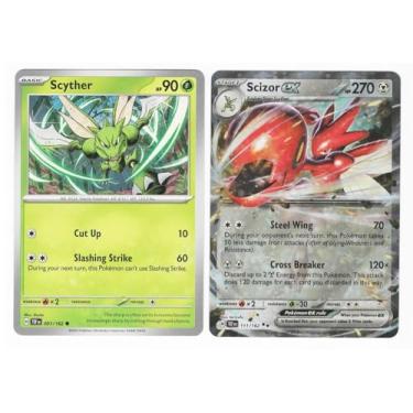 Imagem de Scizor ex 111/162 Pokemon Temporal Forces – 2 Card Set