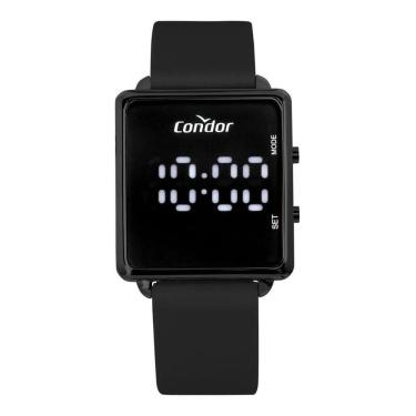 Imagem de Relógio Digital Condor Unissex Elegant Preto Comd1202Ais/5P