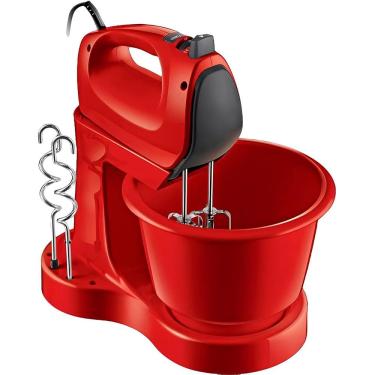Imagem de Batedeira Philips Walita Viva RI7200/40 Vermelha 400W, 5 Velocidades + Turbo 220V