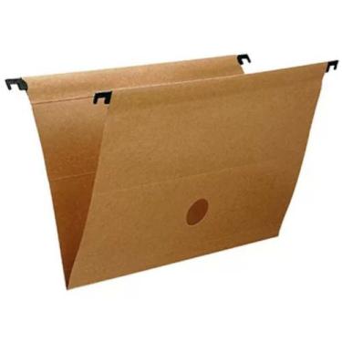 Imagem de Kit pasta suspensa kraft 002x 10 unidades - dello
