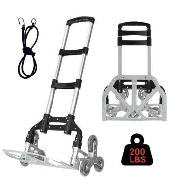 Imagem de Carrinho de escalada FUVLFAL com capacidade de 200 kg com rodas silenc