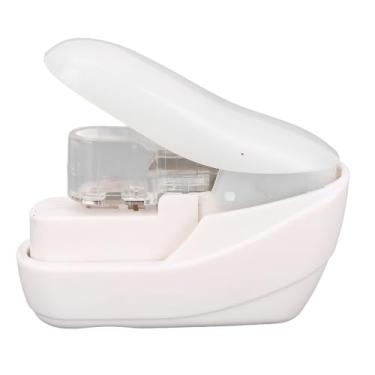 Imagem de aqxreight Grampeador Compacto Sem Grampo Com Mecanismo Assistido por Poder para a Escola de Escritório 4 Lençóis Com Capacidade para Papel de Papel Seguro