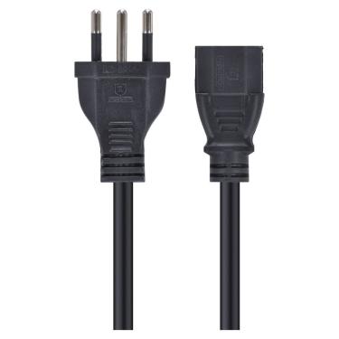 Imagem de Cabo De Forca Tripolar Para Fonte 3x0,50 Mm 250v 10a - 50 Cm