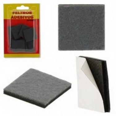 Imagem de Feltro Adesivo Overtime Quadrado 30 X30 Com 8 Pecas - Kit C/12 Cartela