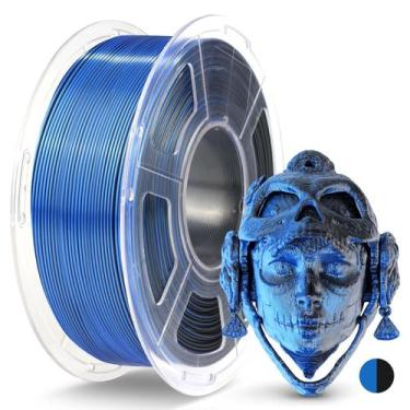 Imagem de Filamento de impressora 3D JAYO Silk PLA 1,75 mm, dupla cor, 1,1 kg