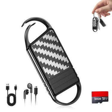 Imagem de Gravador ativado por voz Tallkcoder 4800h 64GB com reprodução