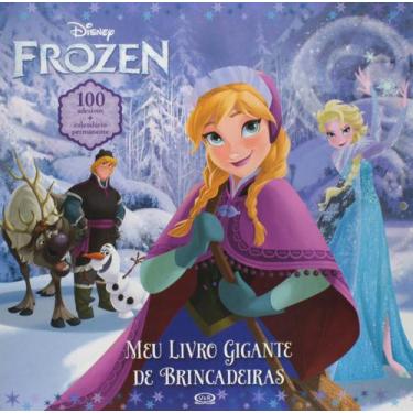 Imagem de Livro - Frozen: meu livro gigante de brincadeiras
