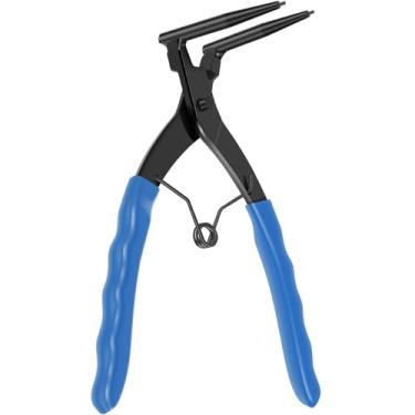 Imagem de Alicates de anel de pressão Alicate de retenção de anel interno resistente com alça antiderrapante Alicate multiuso de ponta longa de 90 graus para caminhões, motocicletas, carros