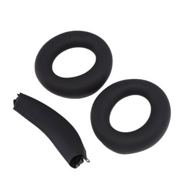 Imagem de Zopsc Almofadas de Almofadas de Ouvido e Faixa de Cabeça para Soundcore Q45 Q35 Q30, Conjunto de Capa de Fone de Ouvido de Silicone, Adequado para a Pele, Design Lavável