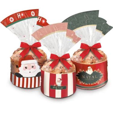 Imagem de Embalagem para Alimentos P/PANETONE 25X35CM SORT. 500G - Cromus