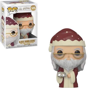 Imagem de Funko Pop Harry Potter 125 Albus Dumbledore Holiday