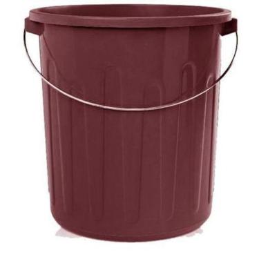 Imagem de Kit 6 Baldes De Limpleza Plástico Resistente 30 Litros 39Cm