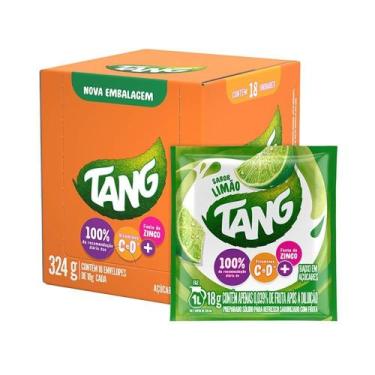 Imagem de Refresco em Pó Tang Limão 18g - Caixa com 18 Unidades