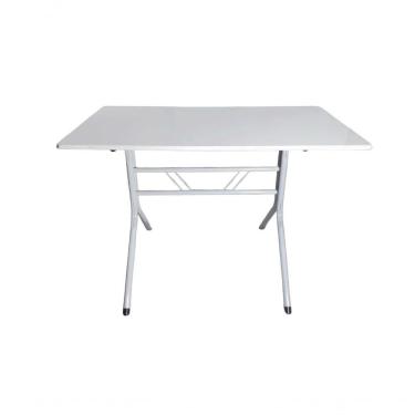 Imagem de Mesa Moema 120x70 Branca Base Branca