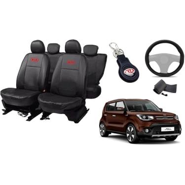 Imagem de Capa de couro para o banco soul 2013-2019 proteção impermeável