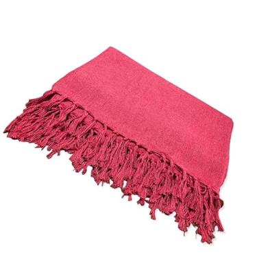 Imagem de Protetor De Sofá 2,20 X 1,50 M Com Acabamento Em Algodão E Cantos Com Nós(Vermelho)