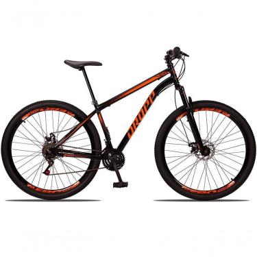 Imagem de Bicicleta 29 Dropp Sport Aço 21M Preto+laranja