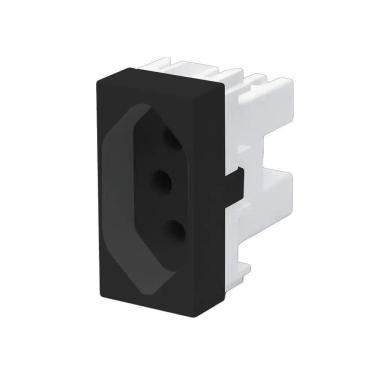 Imagem de Módulo Tomada Fame 10a - 4034 Habitat Black