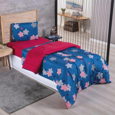 Imagem de Coberdrom Edredom Solteiro Alegria Star - 100% Poliéster