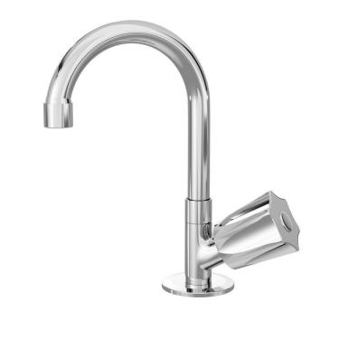 Imagem de Torneira De Mesa P-lavatório Sl1198c50 1-4 Volta Abs Cromado Cromado