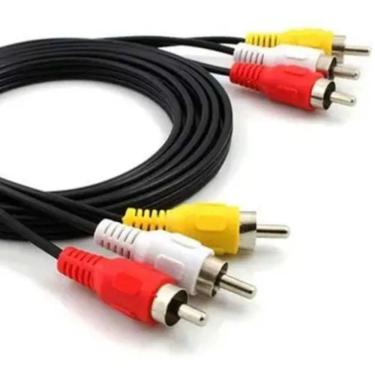 Imagem de Cabo Audio Video 3 X 3 Rca 1,5mt