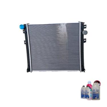 Imagem de Kit Radiador Ar MB Accelo 915C 1016 815 + Aditivo Radiador Radiex R1892 Rosa Pronto Uso + Água Desmineralizada