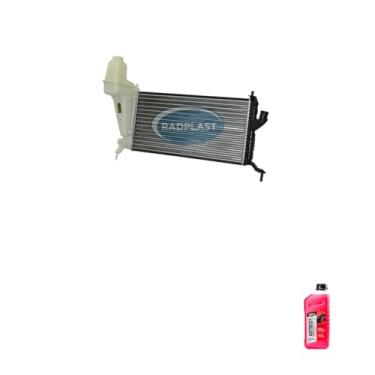 Imagem de Kit Radiador GM Celta 1.0/1.4 00/05 C/Ar Condicionado + Aditivo Rosa Concentrado