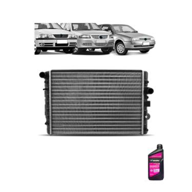 Imagem de Kit Radiador VW Gol 1.0 8/16V + Aditivo Radiador Advanced Concentrado