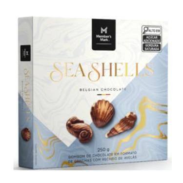 Imagem de Bombom Seashells Importado Caixa 250g