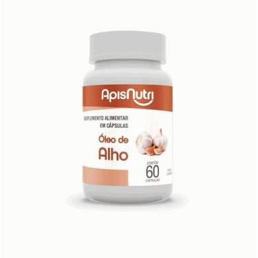 Imagem de Apisnutri Óleo de Alho 500mg 60 cápsulas Suplemento Natural com Vitami