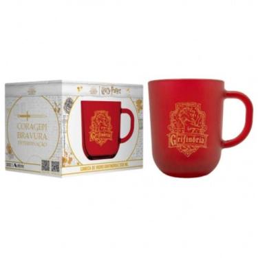 Imagem de Presente Harry Potter Caneca de Vidro 300ml casa Grifinoria - Allmix