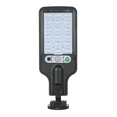 Imagem de Lâmpada de Rua Solar com 18 LEDs Controle Luz Sensível Indutor Movimento PIR 3 Modos Iluminação IP44 À Prova d Água Bate