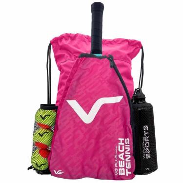 Imagem de Bolsa De E Raqueteira Beach Tennis Vg Plus Rosa