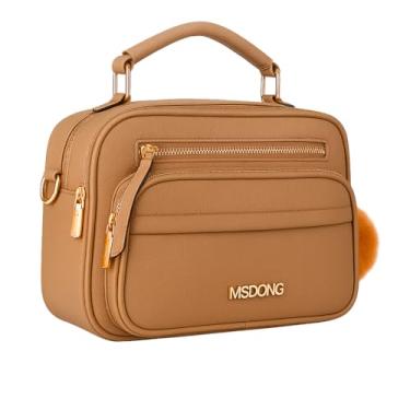 Imagem de Bolsa Bag Feminina De Mão, Ombro Com Alça Transversal Tiracolo Tote (Cáqui)