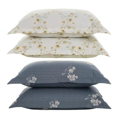 Imagem de Kit 4 Fronhas Karsten, Algodão Percal, 200 Fios, 50x70cm (Kit 1)