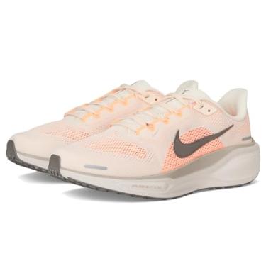 Imagem de Nike Tênis feminino Pegasus 41, Gelo de goiaba/pedra da caverna/pulso laranja/malte/vermelho silte, 7 Wide