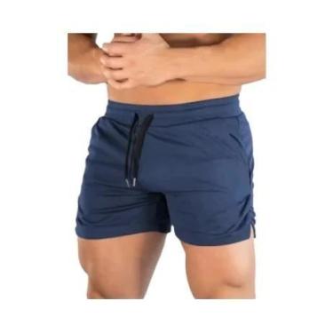 Imagem de Bermuda Esportiva Masculina plus Size Em Malha Respirável, Tendência D