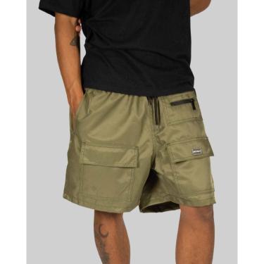 Imagem de Bermuda DR7 Street Cargo Pocket New Classic (Tamanho Extra) - Verde Musgo-Unissex