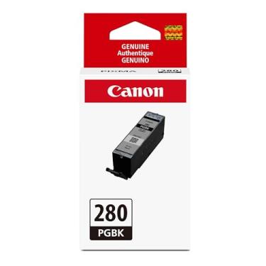 Imagem de Canon Tanque de tinta preta pigmento PGI-280 compatível com impressora TR8520, TR7520, TS9120 Series, TS8120 Series, TS6120 Series, TS9521C, TS9520, TS8220 Series, TS6220 Series